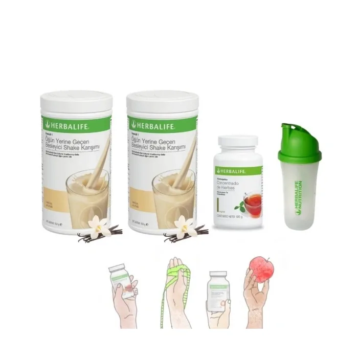 Başlangıç Paketi 2 Adet F1 Shake ve 100 Gr Çay