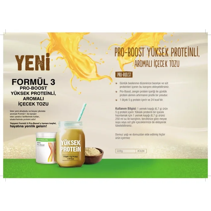 Pro-Boost Yüksek Proteinli İçecek Tozu, görsel 2